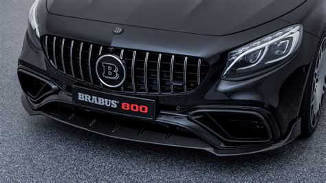 Front Spoiler Lip Brabus Carbon For Mercedes S Class Amg A Amg S