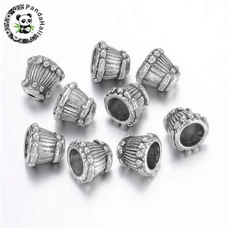 20pcs Tibetan Silver Bead Caps Antique Silver Cone For Jewelry Diy Lead