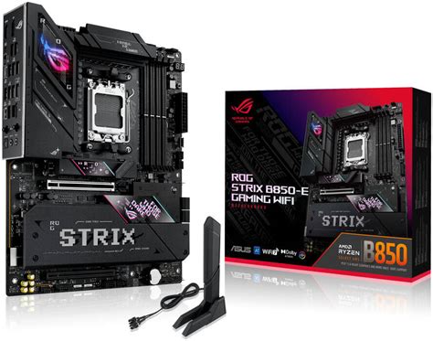 Материнская плата ASUS ROG Strix B850-E Gaming WiFi AM5 ATX, чипсет AMD ...
