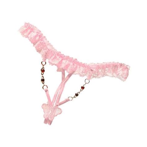 Femmes Sexy Dentelle See Through Respirant Strings Culottes Culottes Lingerie Sous Vêtements