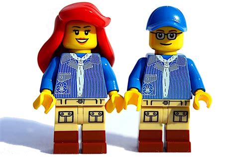 Lego, Mini-Figur, Spielfigur, Puppe, Wegfinder, Gruppe, Junge, Mädchen ...