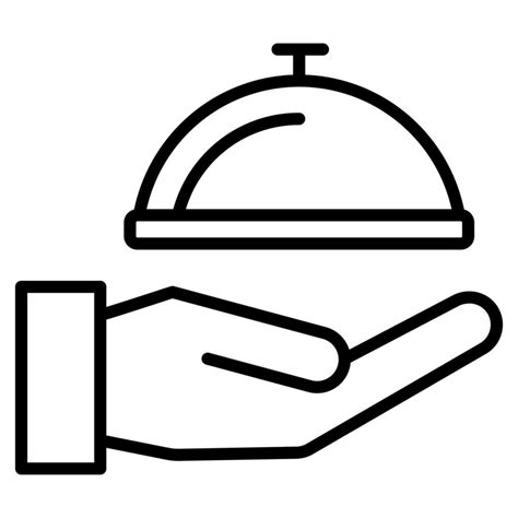 Guest Services Icon Line Vector Illustration 35642264 Vector Art At