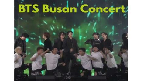 Relive BTS Yet To Come In Busan Concert With Delayed Streaming On ...