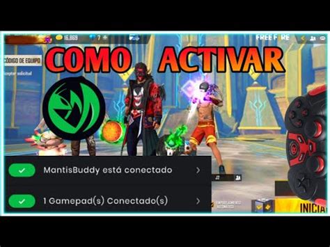 Como Activar Mantis Gamepad Pro Para Jugar Ff Con Mando Youtube