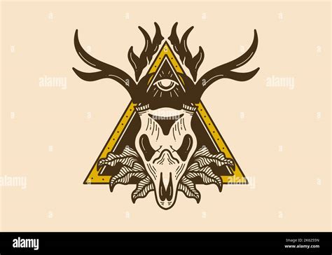 Deer Skull Drawing Hi Res Stock Photography And Images Alamy