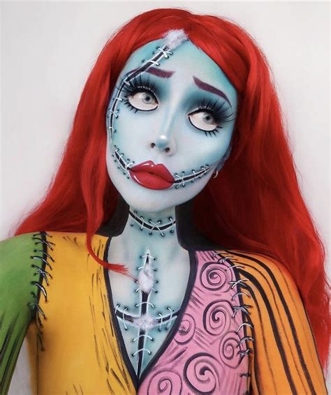 Sally Halloween Costume, Cute Halloween Makeup, Halloween Makeup