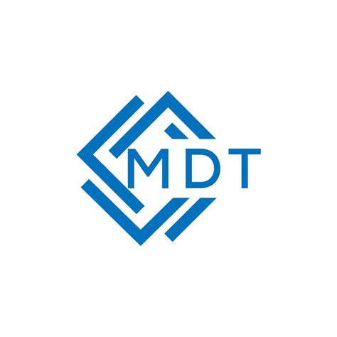 mdt creative circle letter logo concept mdt letter designmdt letter