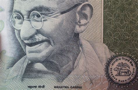 Mahatma Gandhi on 100 Rupees Banknote Stock Photo - Image of concept ...