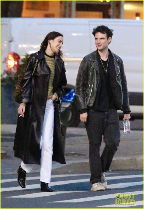 Tom Sturridge Girlfriend Alexa Chung Keep Close During Day Out In NYC