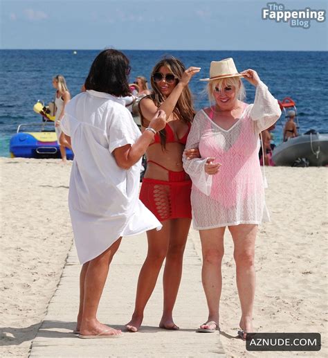 Chloe Ferry Sizzles In Sexy Red Bikini On Mallorca Vacation Aznude