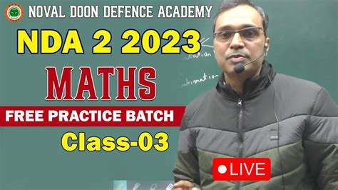 Maths Class For Nda Online Batch Nda Online Complete