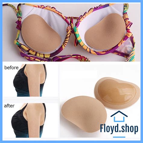 FLOYD SHOP Women Silicone Gel Top Push Up Bra Nipple Pads Insert Breast Enhancer Bikini Swimwear