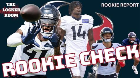 Early Report On Texans Rookies That Followed Cj Stroud Will Anderson