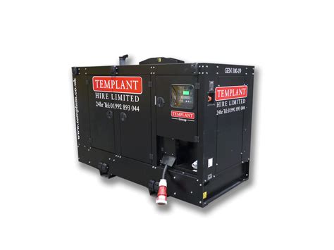 100 KVA Generator Hire Templant Group