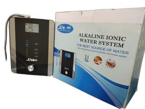 500 LPH 6000L Kiyomi 7 Plates Alkaline Water Ionizer Machine For Home