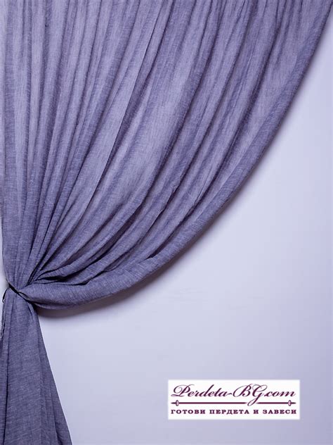 Плътни пердета Лен - Едноцветни готови пердета - Магазин Пердета БГ