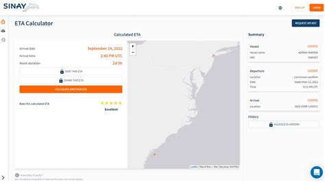 Vessel Tracking And ETA For Ocean Freight