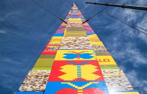 World S Tallest Lego Tower Built In Tel Aviv Global Construction Review