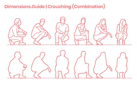 How To Draw People Crouching