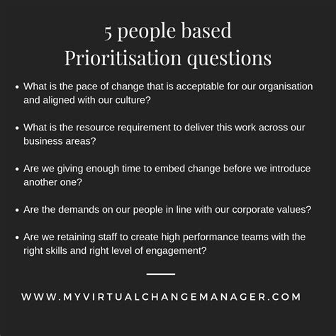 How To Prioritise With People In Mind