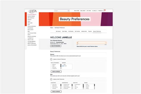 Ulta Beauty Preferences