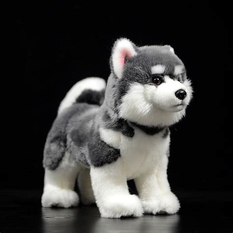 Alaskan Malamute Dog Plush Toy Soft Dog Toy Stuffed Etsy