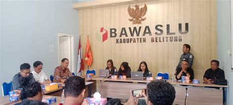 Bawaslu Bangka Belitung Siap Awasi Tahapan Tungsura Pemilu