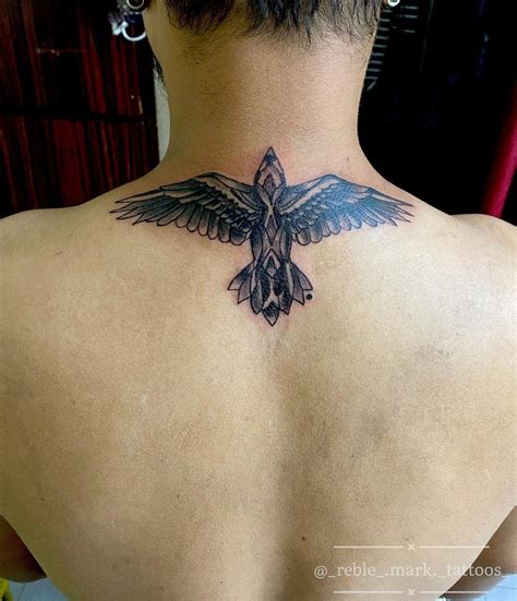 93 Stunning Back Eagle Tattoos You Should Try Now Psycho Tats