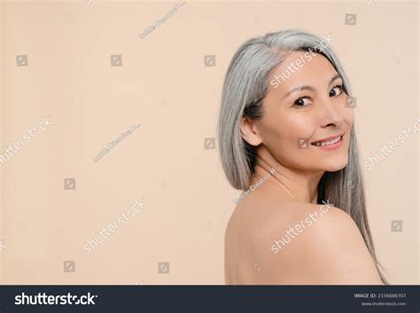 Beauty Concept Caucasian Mature Middleaged Naked Stock Photo Shutterstock