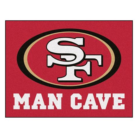 FANMATS San Francisco 49ers Man Cave Rug | San francisco 49ers, 49ers ...