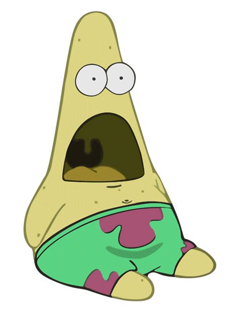 Patrick Shocked Face 