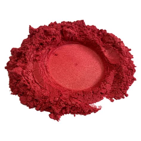 Polycraft Pearlescent Mica Pigment Powder Red