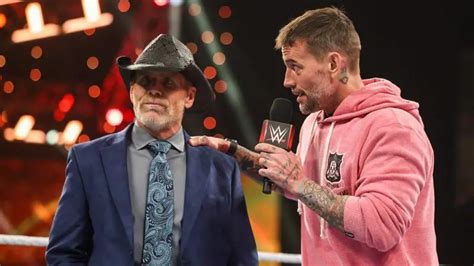 Cm Punk Eyes Shawn Michaels Wwe Role