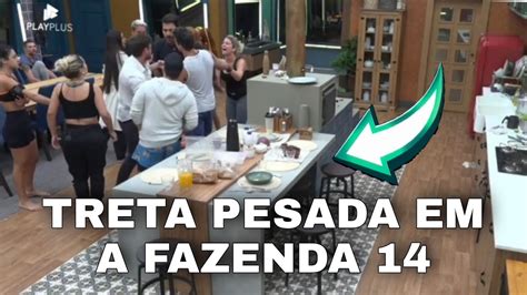 Treta Generalizada Em A Fazenda E Shay O Alvo Youtube