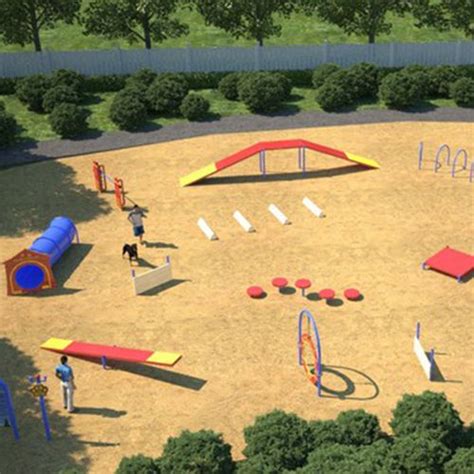 cad drawings bim models dog   parks complete dog park system dog
