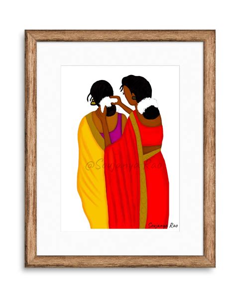 South Asian Art, Sisters,friends, Jasmine, Southindian Art, Indian ...