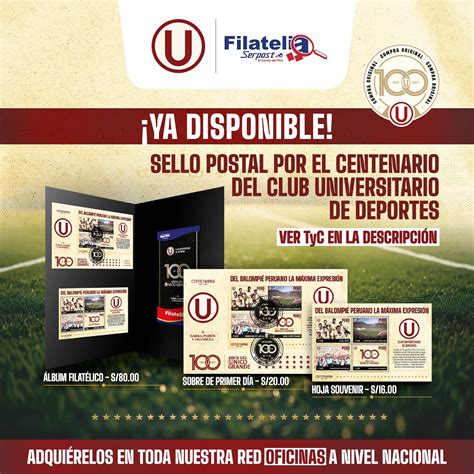 ¡Ya está disponible! El Sello postal por el Centenario del Club