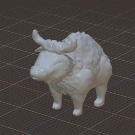 Babe The Blue Ox STL File For Cults