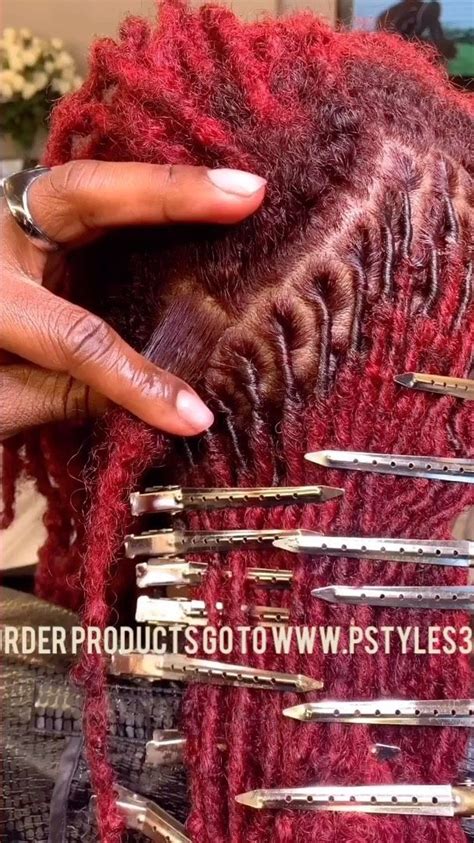 Dmv Pro Loctician Pstyles On Instagram “retwist And Color By Me