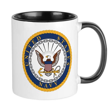 Cafepress Us Navy Emblem Unique Coffee Mug Coffee Cup Cafepress
