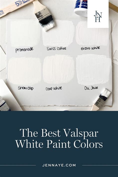 My Valspar White Paint Samples for Its True Color Ideas