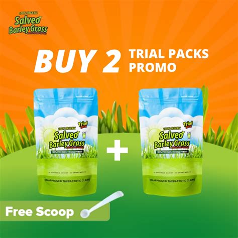 Salveo Barley Grass Powder In Trial Pack Grams Trial Packs