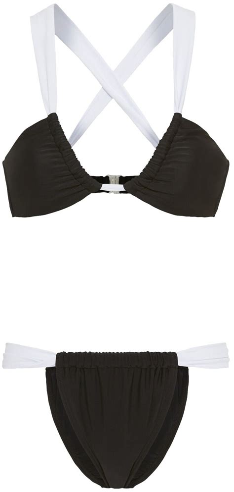 Lascana Triangel Bikini schwarz weiß ab 49 99 Preisvergleich bei idealo de