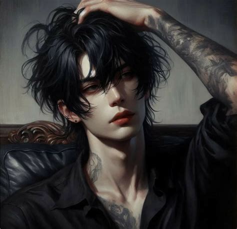 Pin by H Ł Ł on ART BOY Cool anime guys Hot anime guys