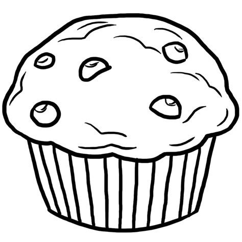 Coloriage Des Aliments Muffin Jeux Et Outils Fondation Olo