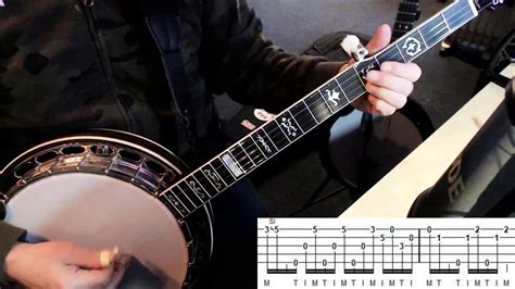 Bluegrass Banjo Licks Lead In To C Chord Lick Youtube