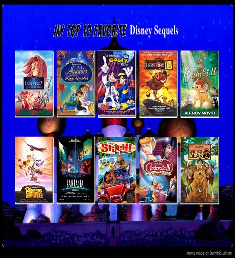 Best Disney Sequels By Perro2017 On Deviantart