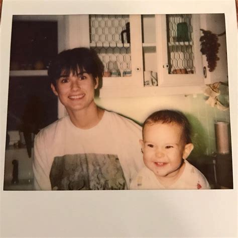 Demi Moores Daughter Rumer Shares Sexy Birthday Throwbacks Of The Star 58 Posing In Lingerie