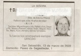 esquelas de el diario vasco seonegativocom