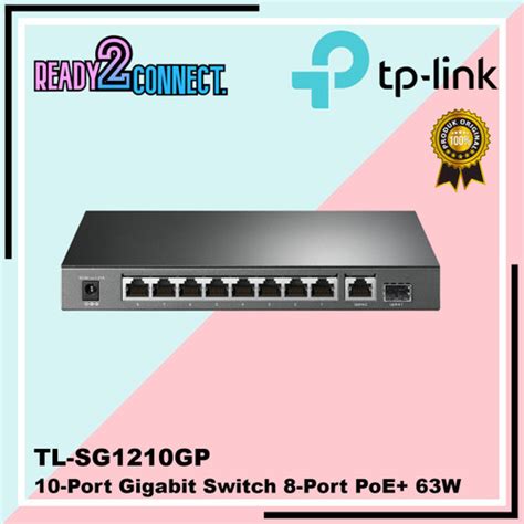 Jual Tp Link Tl Sg P Tplink Port Gigabit Desktop Switch Port